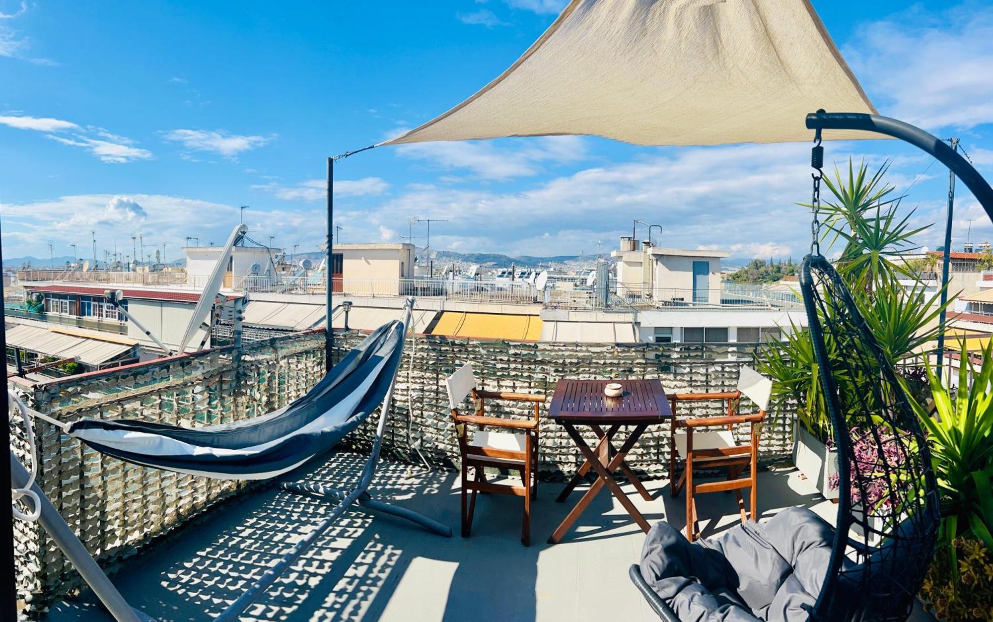 Olympus! Athens! Studio In The Sky!! 20' Walk To The Acropolis 外观 照片
